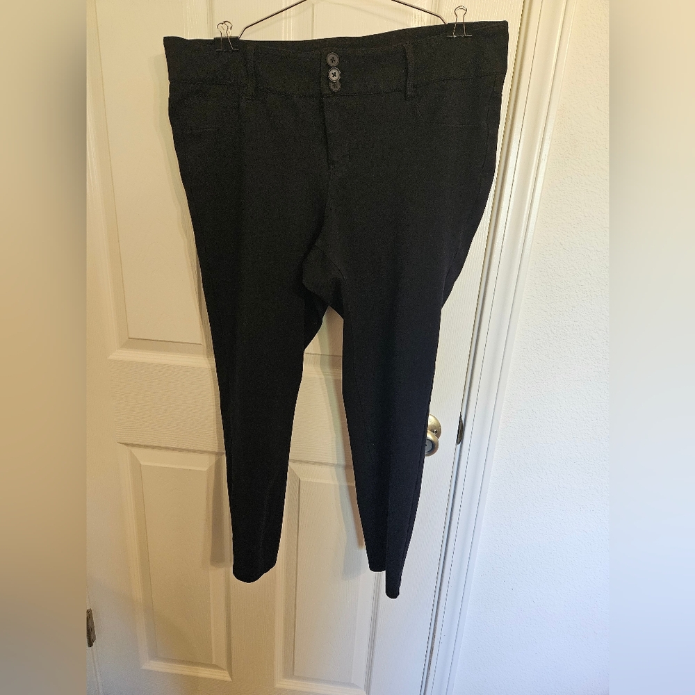 Torrid 18R Black Work Pants